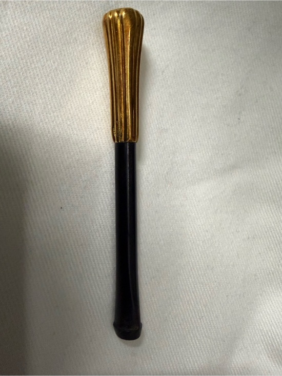 Antique Other - 18k gold cig holder